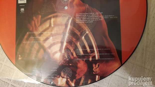Iggy Pop Cold metal picture disc