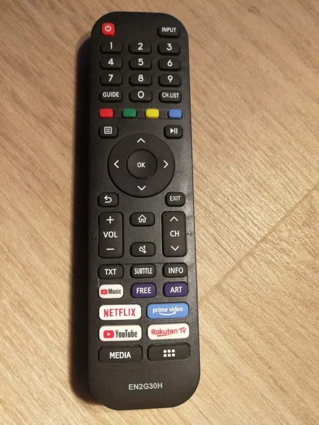 2 Telecomandi EN2G30H Per TV Hisense – Serie 43A7300F, 43A7340F, 50A7300F – Plug And Play - 3