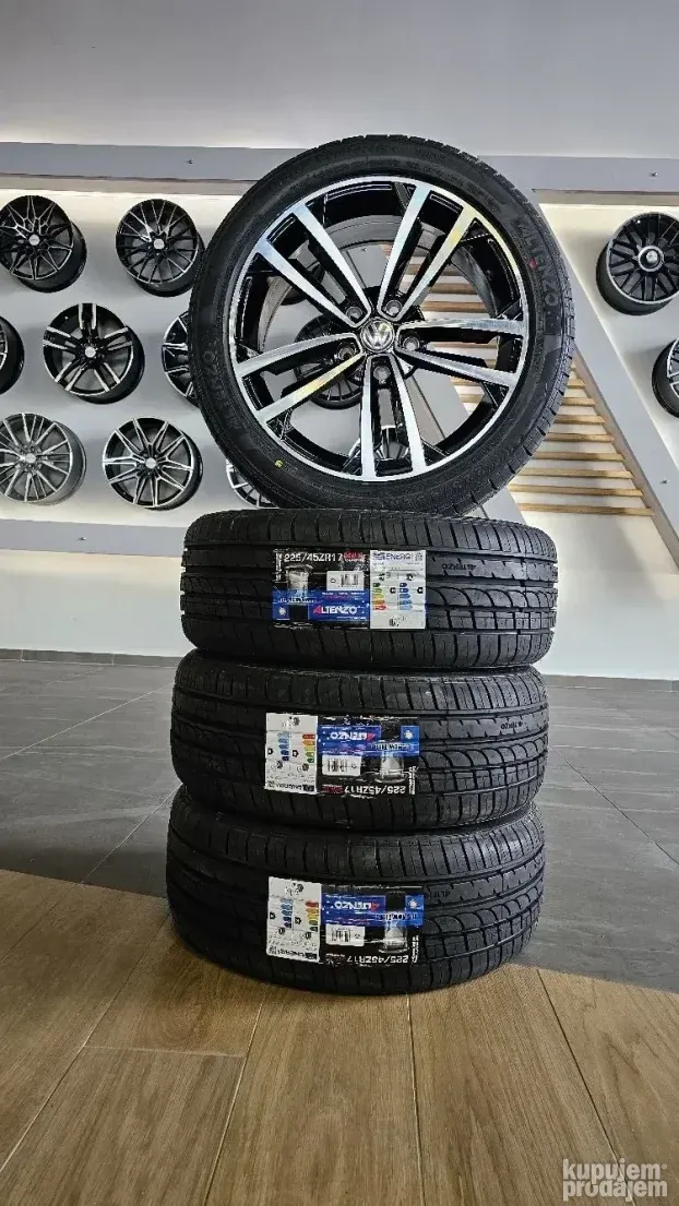 nov letnji set 17" 5x112 volkswagen i 225/45 r17 altenzo