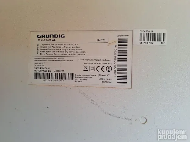 Hitno! Nogice Grundig 55 VLE 8471 WL