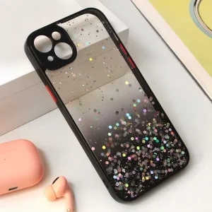 Maska Frame Glitter za iPhone 14 Plus 6.7 crna