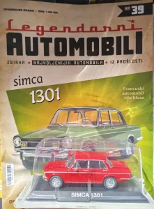 Legendarni Automobili Broj 39- Simca 1301