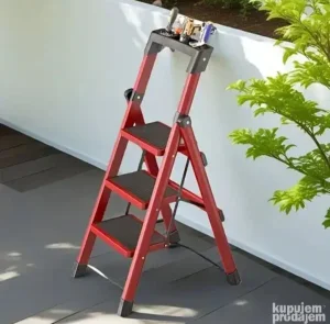 Kucne metalne merdevine sa 3 stepenika