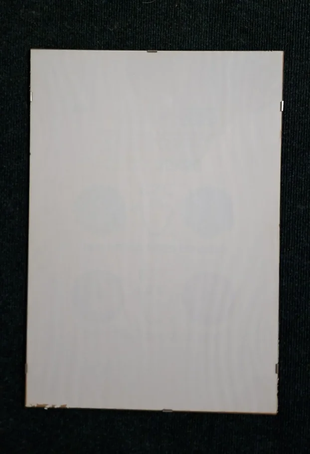 VELIKI stakleni klips ram 50x35 cm – Odlično očuvan