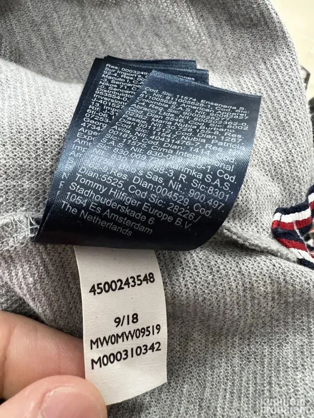 TOMMY HILFIGER muski duks XXL kao NOVO