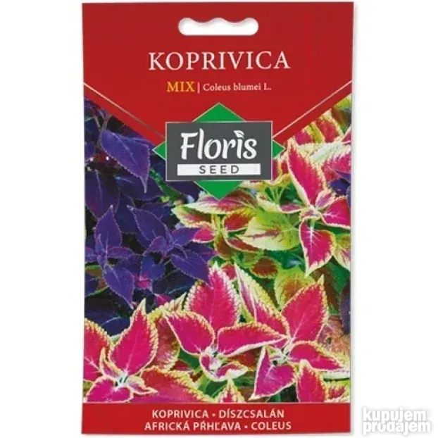 Cveće Koprivica mix seme 0.2g - 10kom. FLORIS