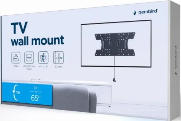 Zidni nosač za TV 32-65” - Nagibni tanak dizajn tv nosac NOV