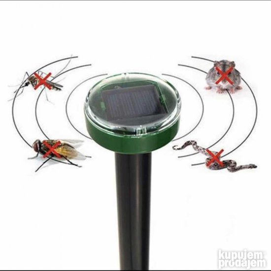 rasterivač krtica glodara zmija 2 kom / solarni