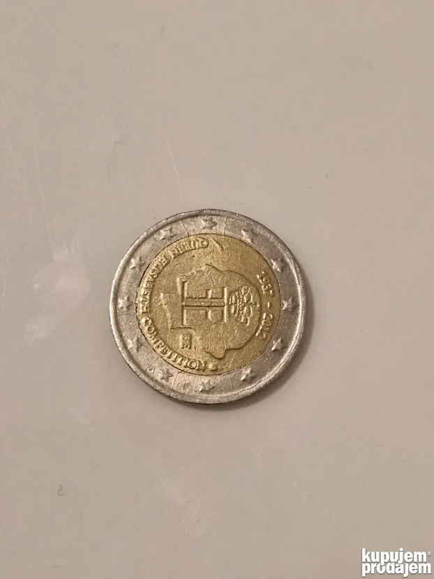 2 evra kovanica sa greškom