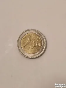 2 evra kovanica sa greškom