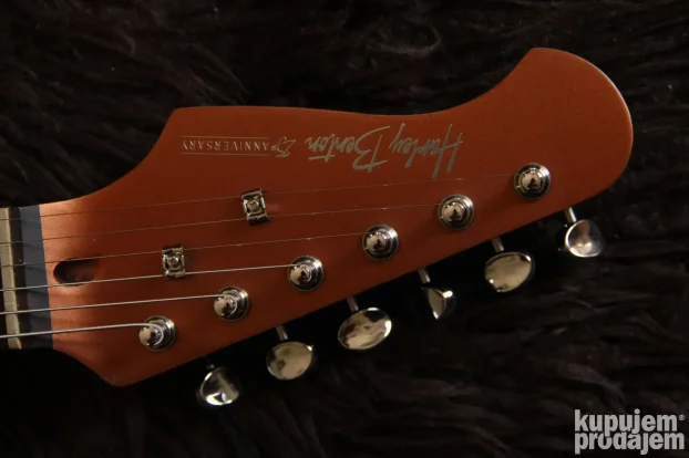 Harley Benton Strat 25th anniversary firemist lefthand