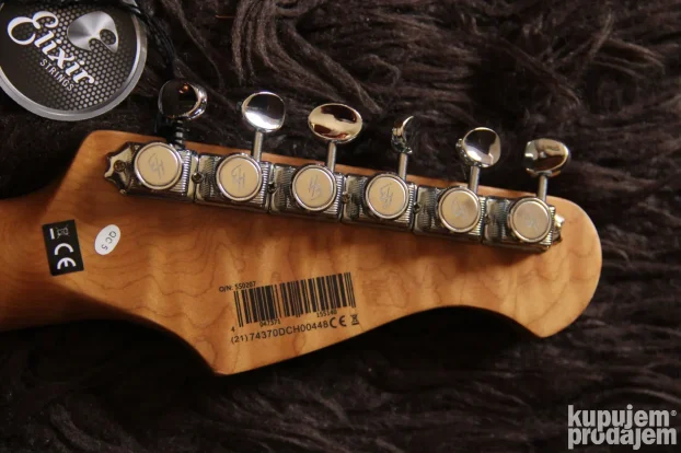 Harley Benton Strat 25th anniversary firemist lefthand