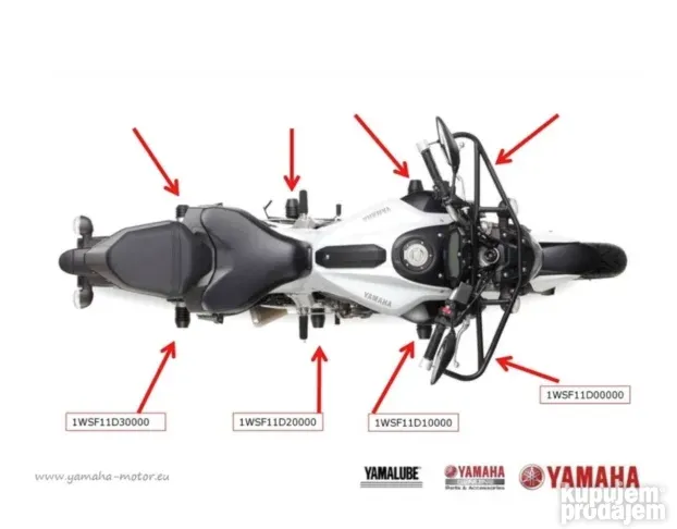 Yamaha mt 07 mt07 srednji slider