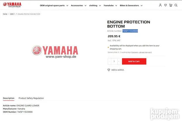 Yamaha mt 07 mt07 srednji slider