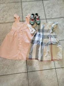 Haljinice za devojcice 104 + poklon Reebok patikice