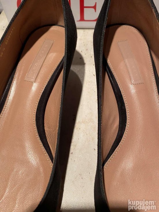 HUGO BOSS ORIGINAL kozne elegantne cipele 39.5 KAO NOVE