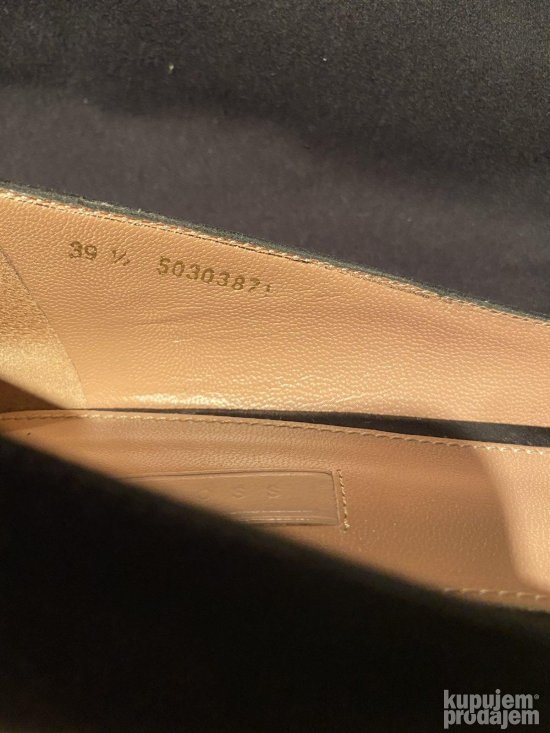 HUGO BOSS ORIGINAL kozne elegantne cipele 39.5 KAO NOVE