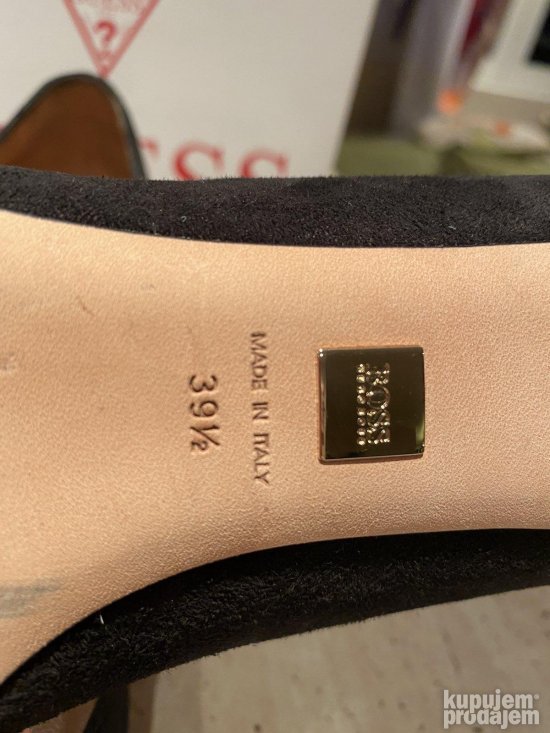 HUGO BOSS ORIGINAL kozne elegantne cipele 39.5 KAO NOVE