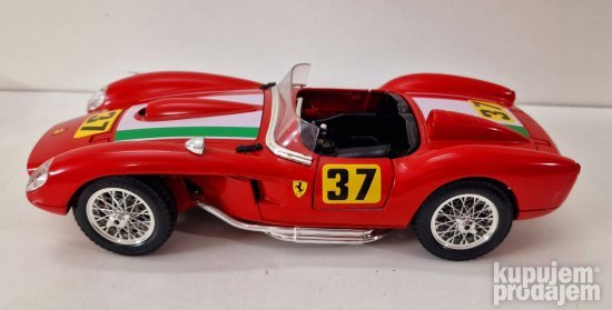 Ferrari 250 Testarossa 1957 - Burago - 1:18 - ODLICAN!