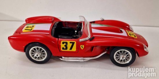 Ferrari 250 Testarossa 1957 - Burago - 1:18 - ODLICAN!