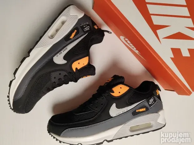 NIKE AIR MAX 90, Silver Orange; Nove Patike 90 Air Max