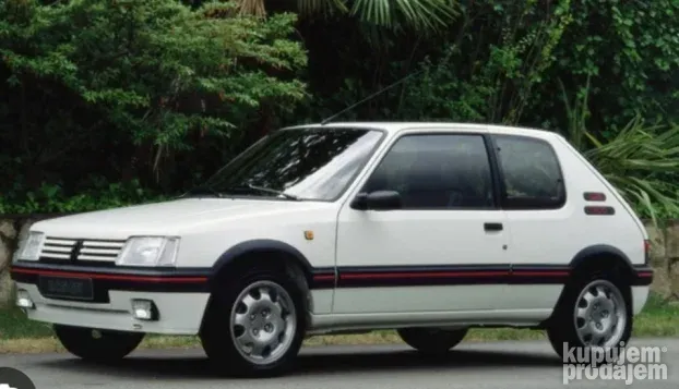 na prodaju papiri pezo 205 1.6GTI UREDNI