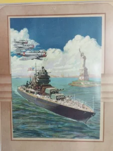 Stara slika januar 1947 . Lot 350