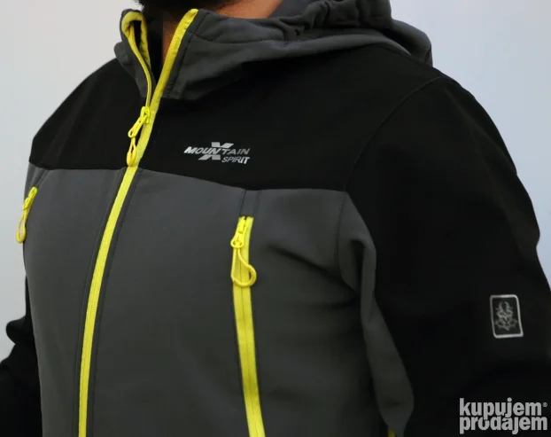 Softshell jakna MS 1651 sivi BESPLATNA POSTARINA