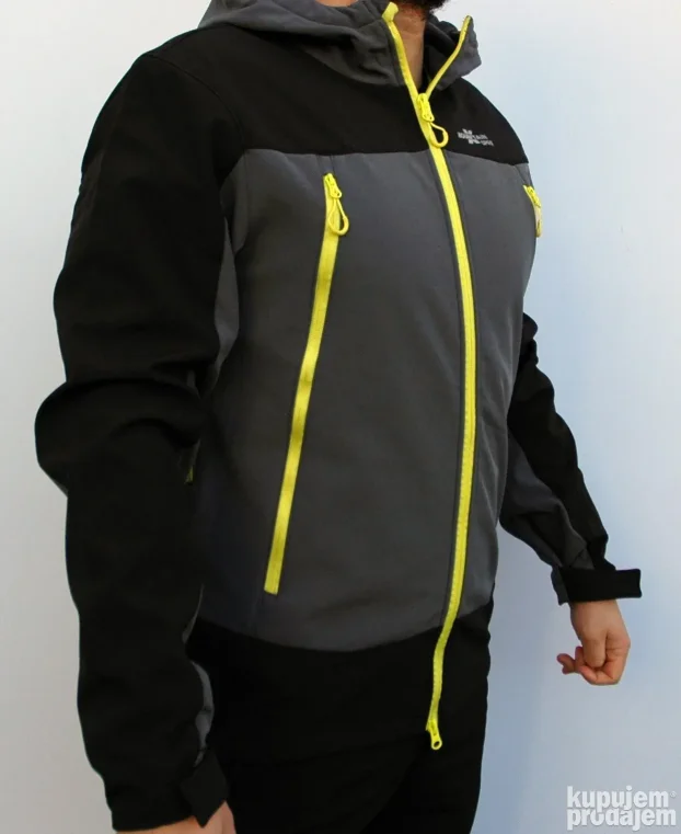 Softshell jakna MS 1651 sivi BESPLATNA POSTARINA
