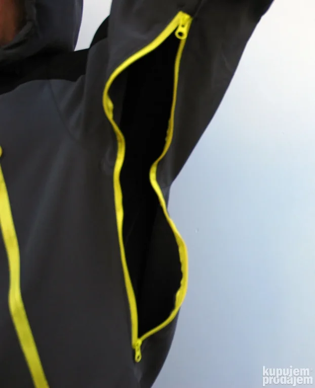 Softshell jakna MS 1651 sivi BESPLATNA POSTARINA