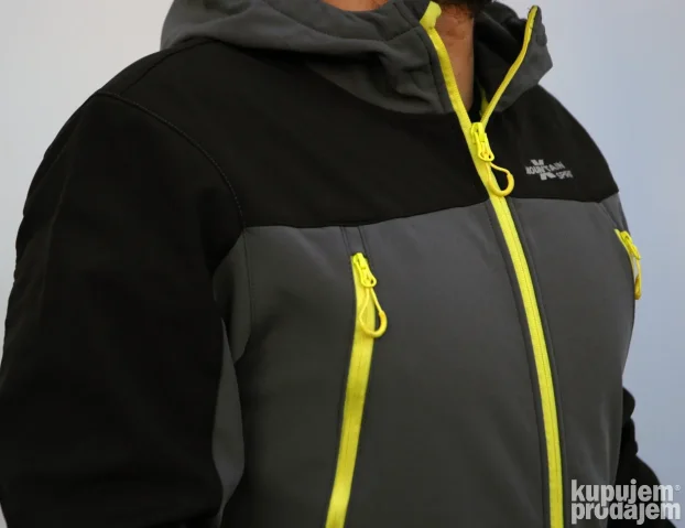 Softshell jakna MS 1651 sivi BESPLATNA POSTARINA