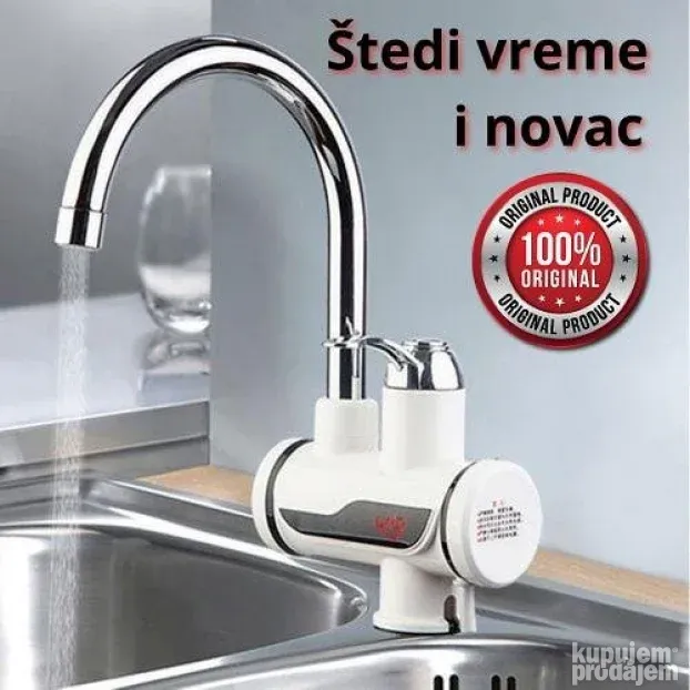 ORIGINAL instant slavina sa grejačem i displejom