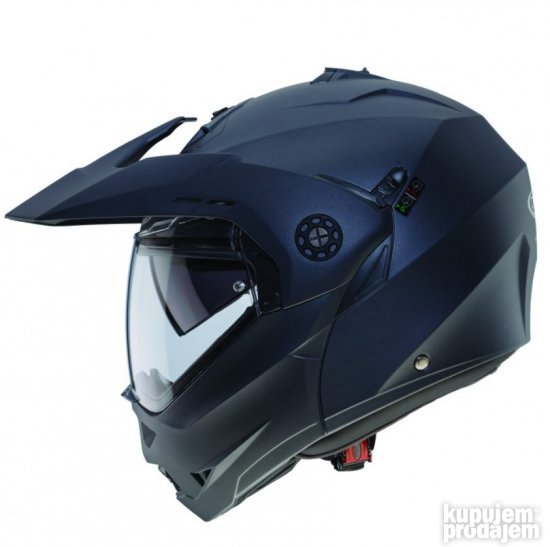 Adventure Kaciga za motore (Mat Siva) TOURMAX- Comieco