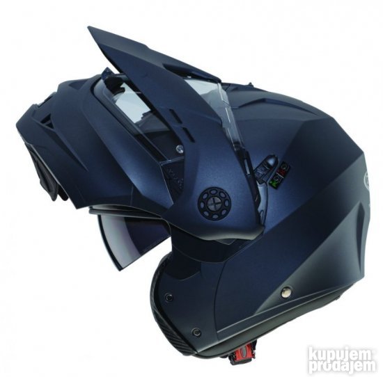 Adventure Kaciga za motore (Mat Siva) TOURMAX- Comieco