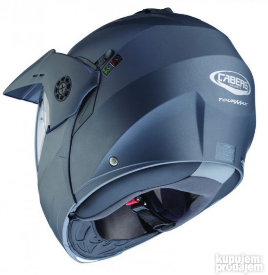 Adventure Kaciga za motore (Mat Siva) TOURMAX- Comieco
