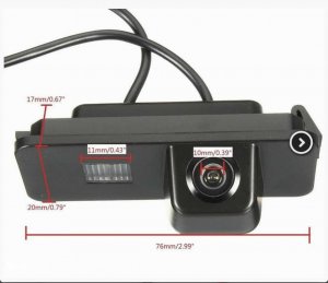 Rikverc parking kamera VW Golf 4 5 6 Passat Seat Skoda