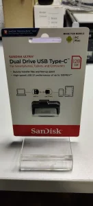 SanDisk Dual Drive Usb 3.1 Type-c 128gb Flash Sivi