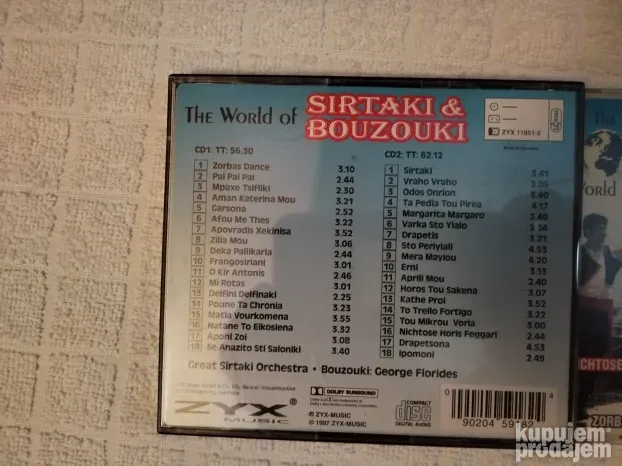 World of sirtaki and bouzouki 2 cd