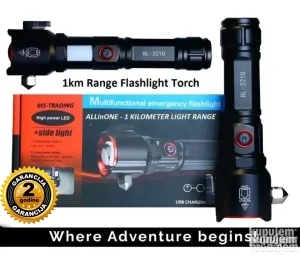 Led baterijska lampa sa Fokusom punjiva 1000m domet