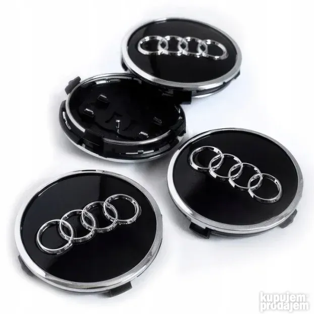 Audi  - Čepovi za ALUFELNE - CRNI 69 mm 4B0 601 170 A