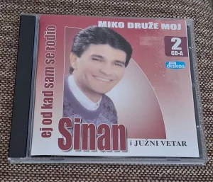 2CD-Sinan Sakić-Miko druže moj-Novo-Nekorišćeno