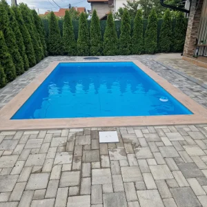 PP bazen 6x3x1.5m sa ugradnjom