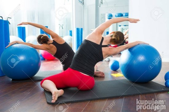 Fitness PILATES LOPTA Za Vežbanje 75cm