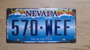 Nevada tablica 30x15cm lim