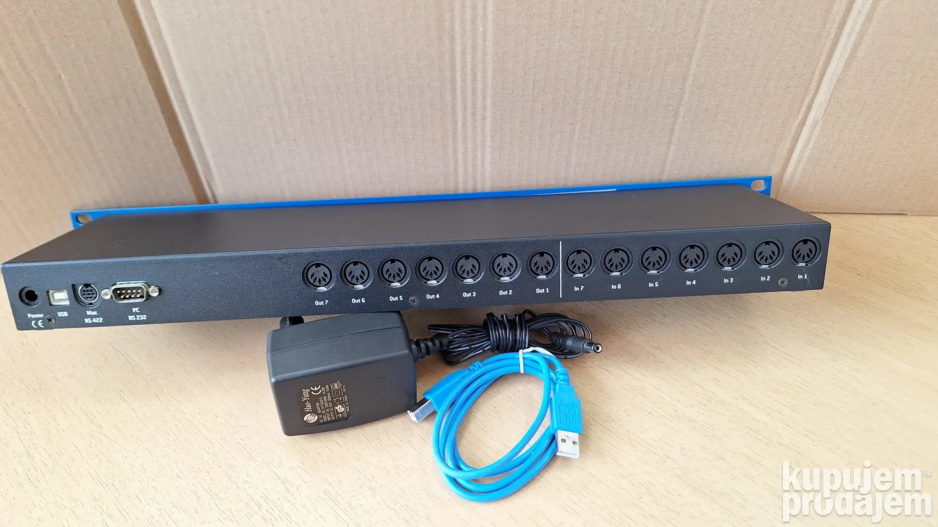 emagic AMT8 8x8 MIDI インターフェース USB Vintage MIDI-Interface