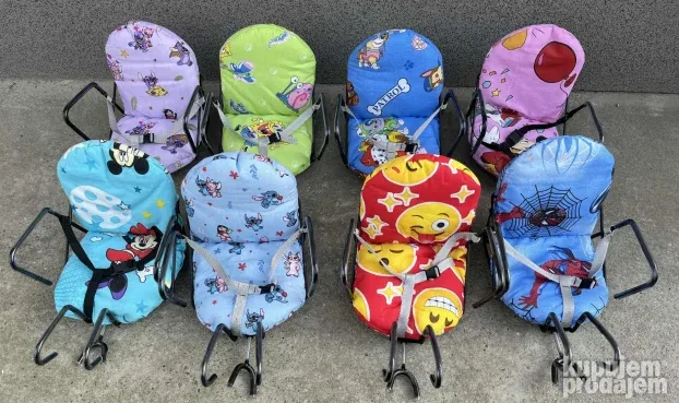 Prednje dečije sedište za bicikli