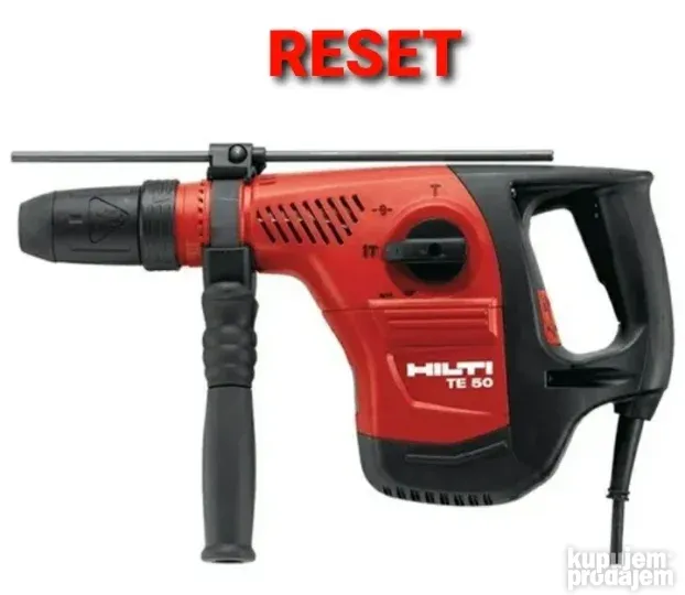Reset elektronike na hilti masinama