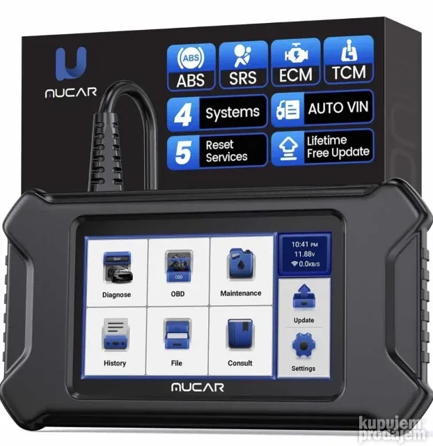 Mucar CS4 OBD2 Dijagnostika abs/srs/ecm/tcm sa 5 besplatnih