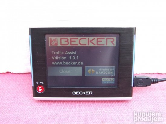 Becker Traffic Assist navigacija sa mapama + SD kartica 2GB