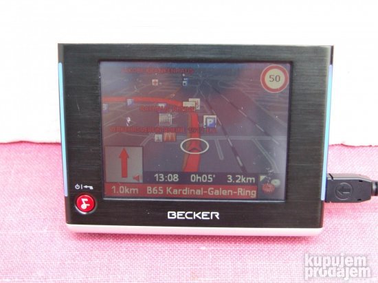 Becker Traffic Assist navigacija sa mapama + SD kartica 2GB
